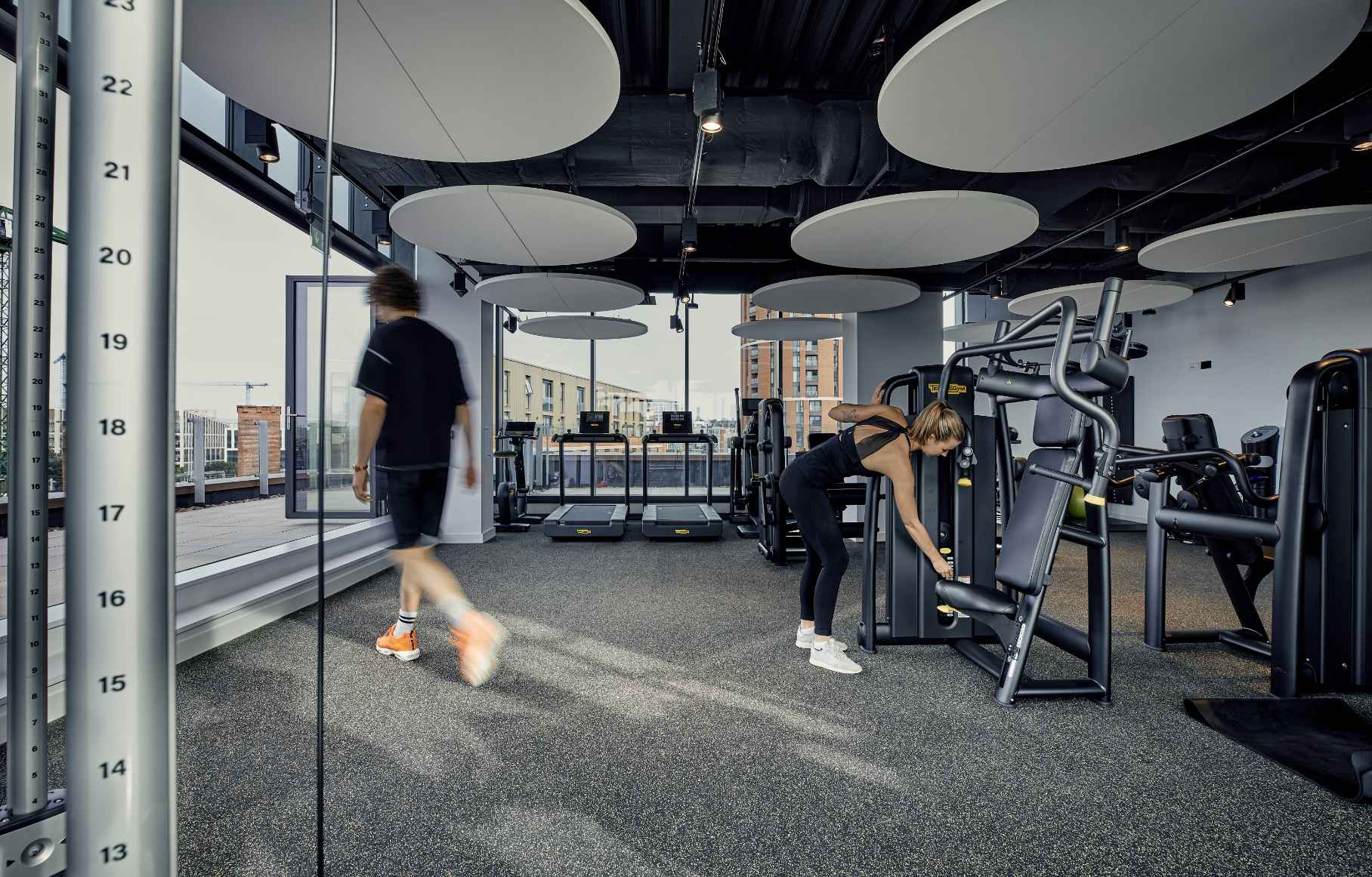 Hi-tech gym